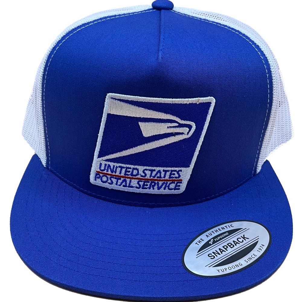 postal hat Royal mesh SnapBack the authentic yupoong